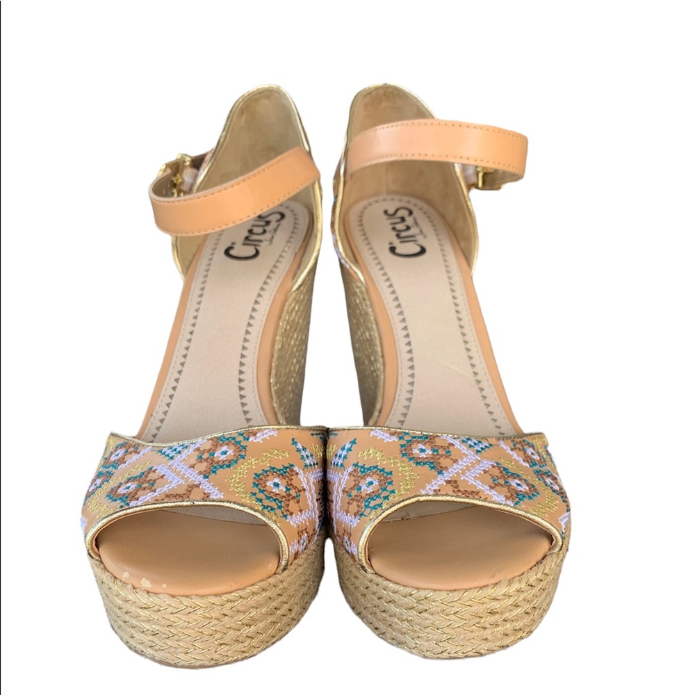 Circus by Sam Edelman Sutton Wedge Espadrilles Size 9.5 - Picture 2 of 10